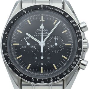 Omega Speedmaster Professional Tritium Cal.861 3590.50 SS Men's Watch Black
